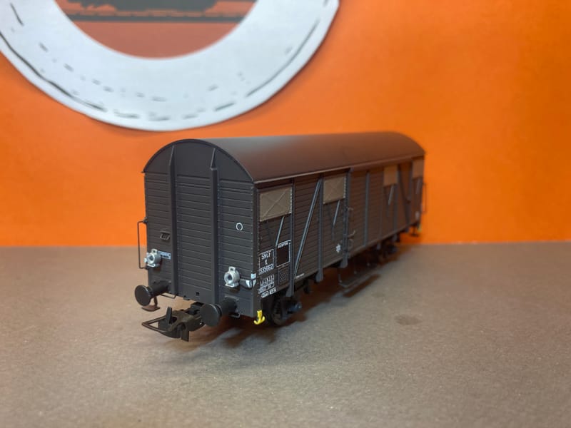 Jouef H0 - HJ6216/6217 - Wagon de marchandises pour trains