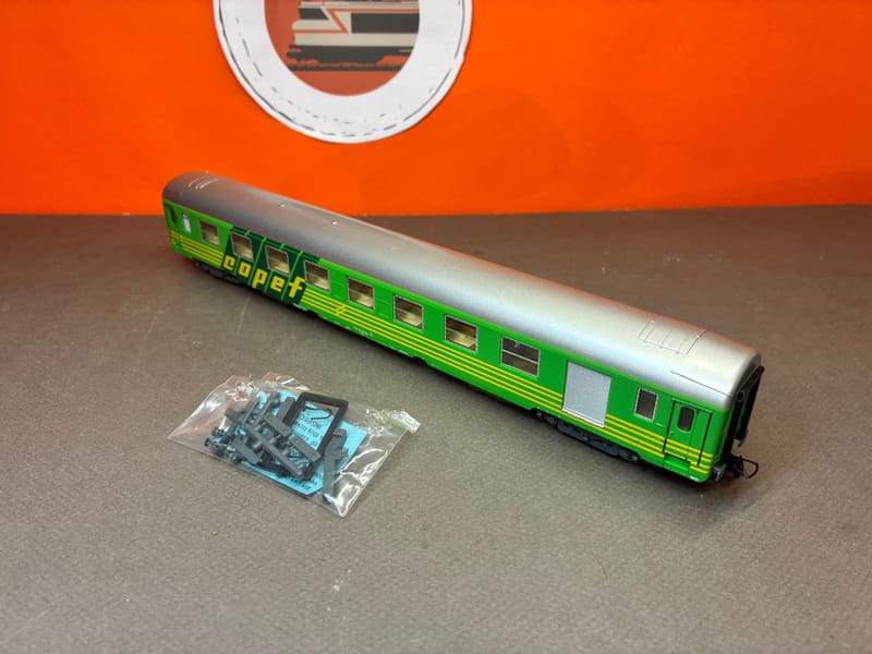 Kit Wagon HO à Monter – RMA CPMR, Voiture Voyageurs Express Nord B5D-V, état Comme Neuf