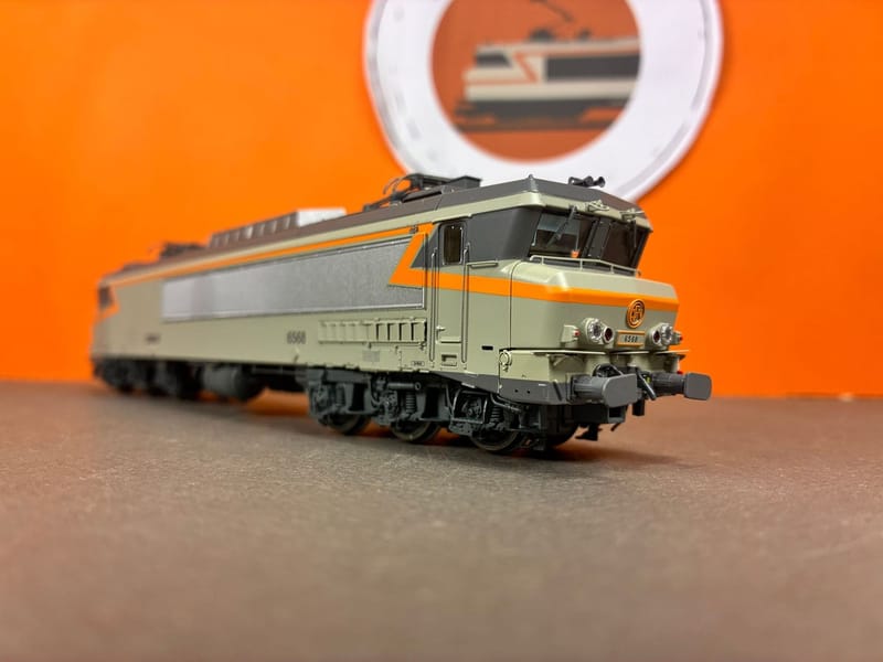 Ls Models 10333.1 HO - Locomotive CC 6500 béton orange CC 6568...