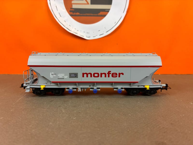 Jouef H0 1/87 - Wagon trémie céréalier Franciade - SNCF - HJ6014 - Modélisme