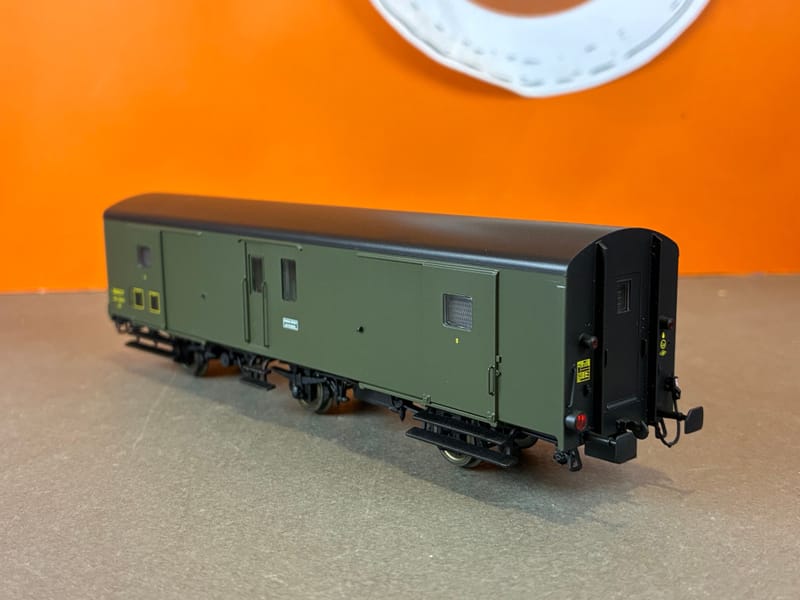 SET 2 FOURGONS Dqd2m VERT 301 SNCF MARQUAGE 1964 MW30305