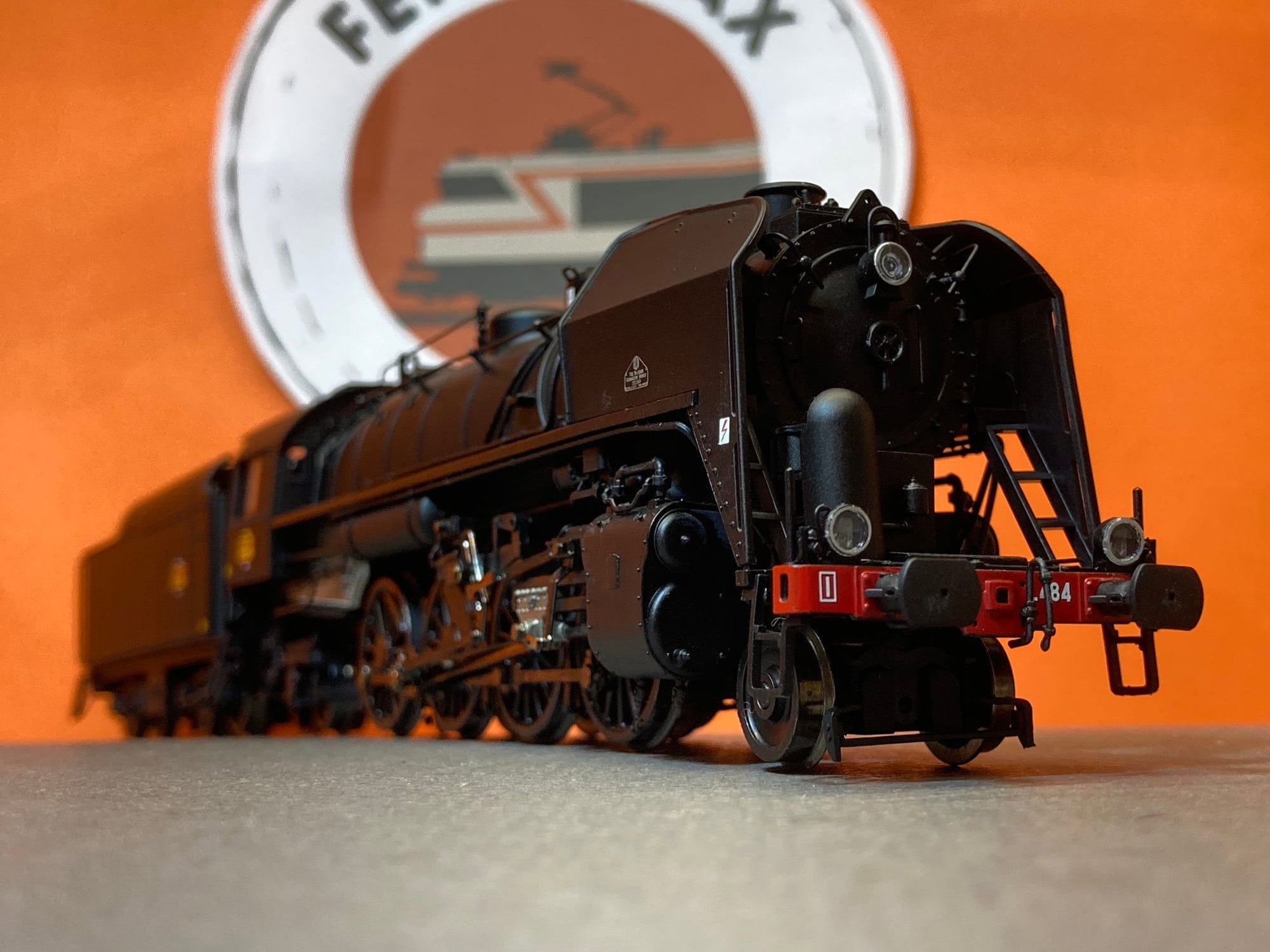 HO] : Locomotive à vapeur 141R 420, livrée noire, Ep. V