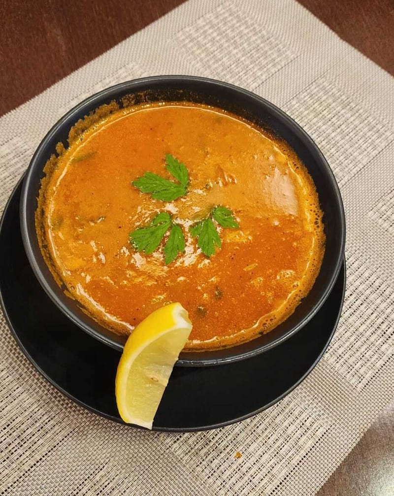 شوربة جمبري (البيسك)