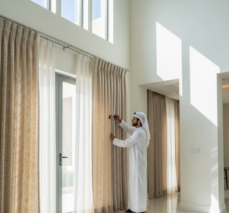 تركيب ستائر المسايل