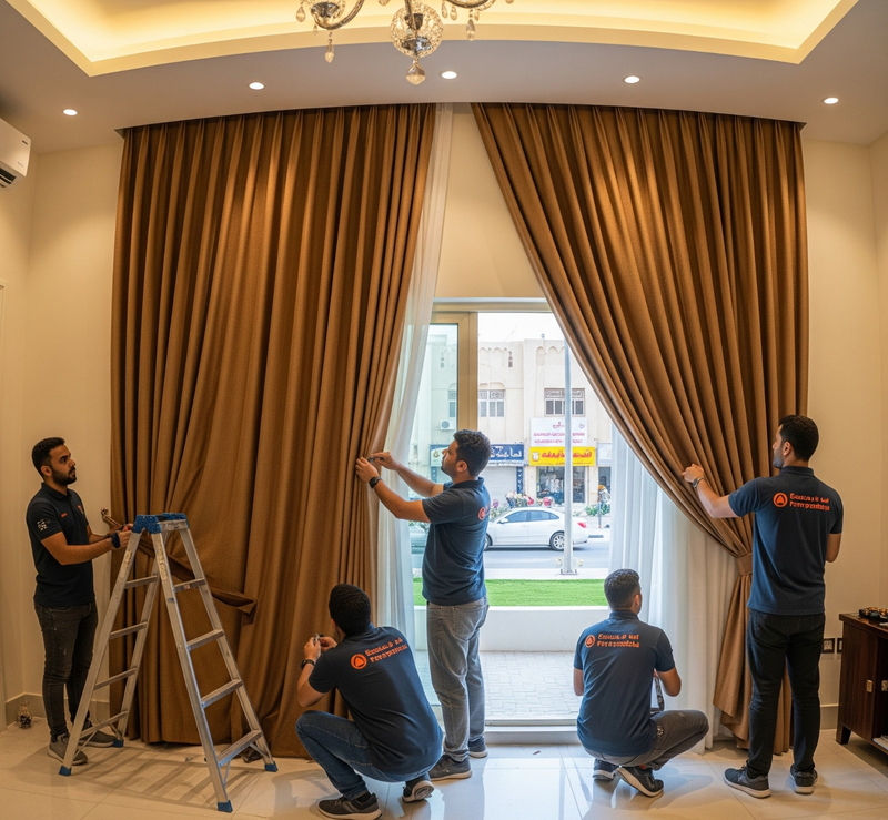 تركيب ستائر الصديق