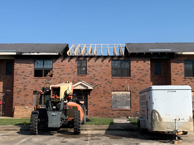 This project was a demolition and remodel of Curtis Flowers Apartment complex.