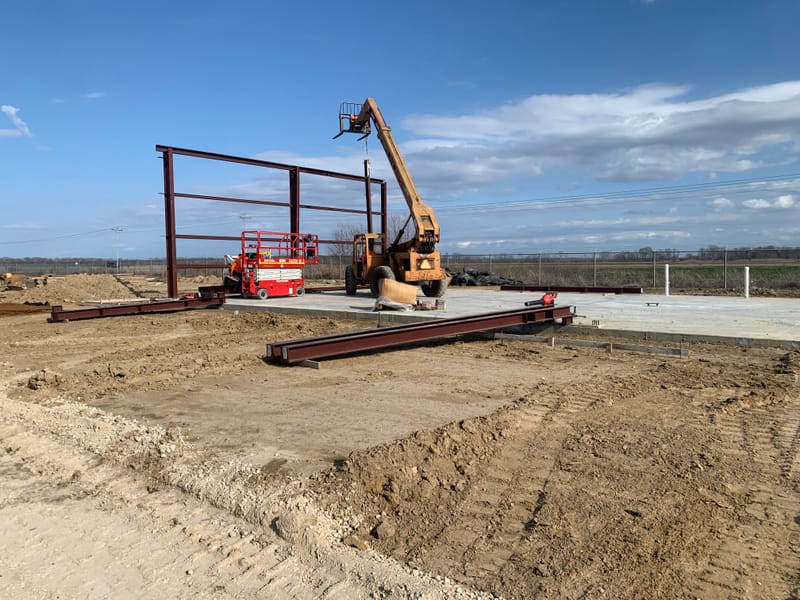 New Hangar and Apron