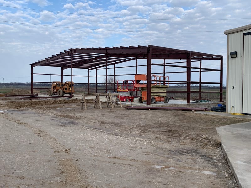 New Hangar and Apron