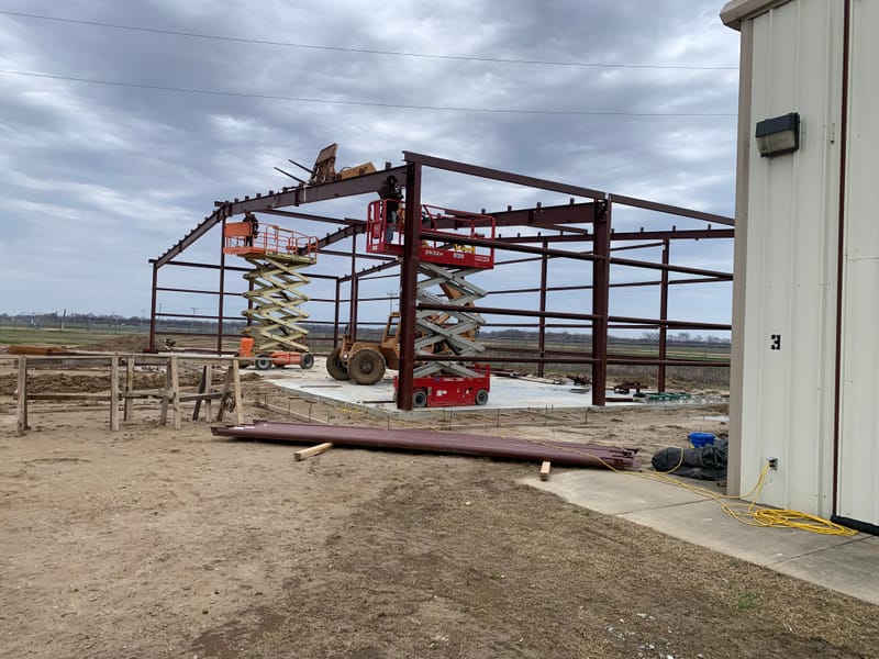 New Hangar and Apron