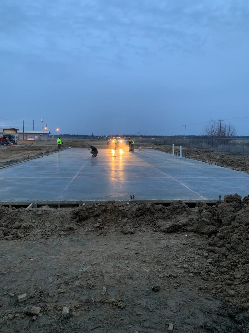 New Hangar and Apron