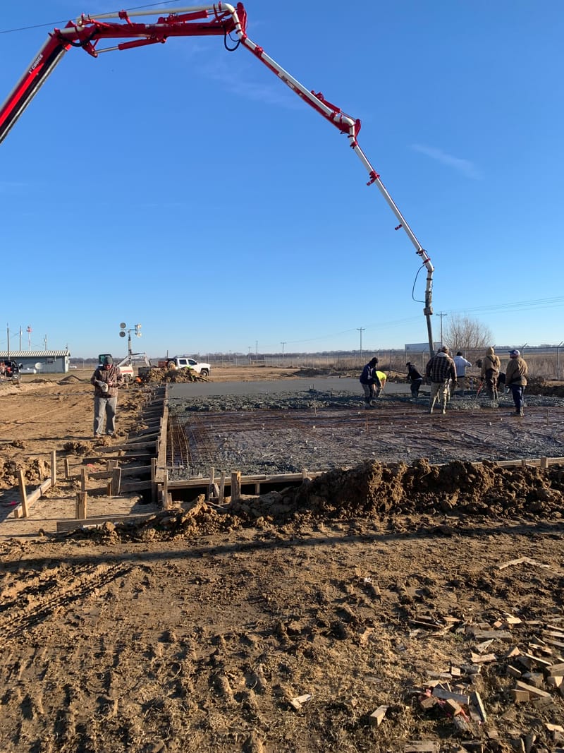 New Hangar and Apron