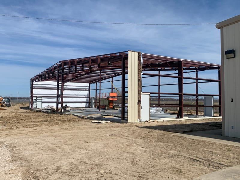 New Hangar and Apron