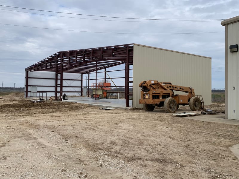 New Hangar and Apron
