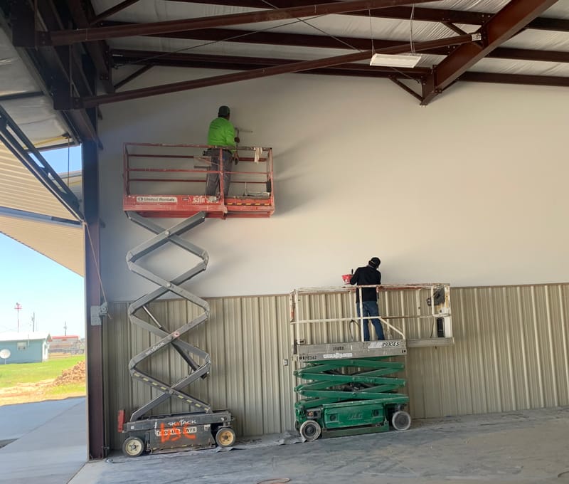 New Hangar and Apron