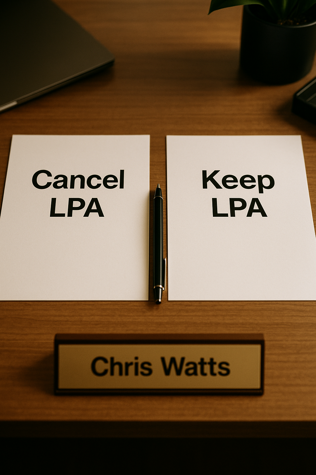 Cancelling Your Lasting Power of Attorney