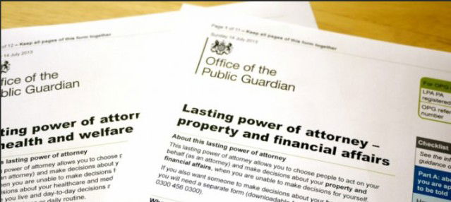 Property & Financial Affairs Lasting Power of Attorney explained