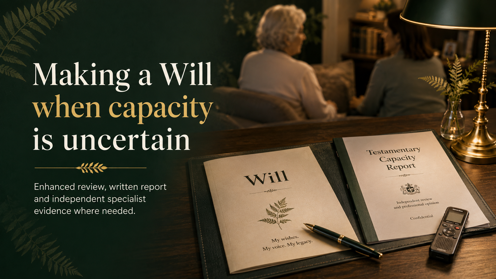 Making a Will when capacity is uncertain