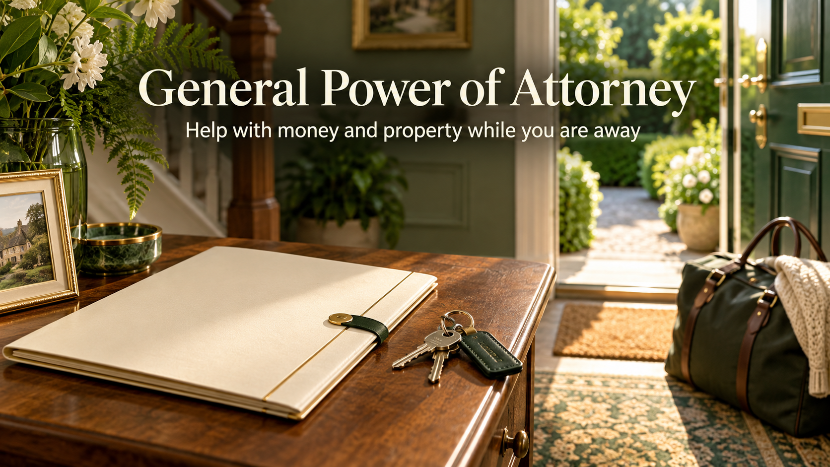 Why might I use a General Power of Attorney?