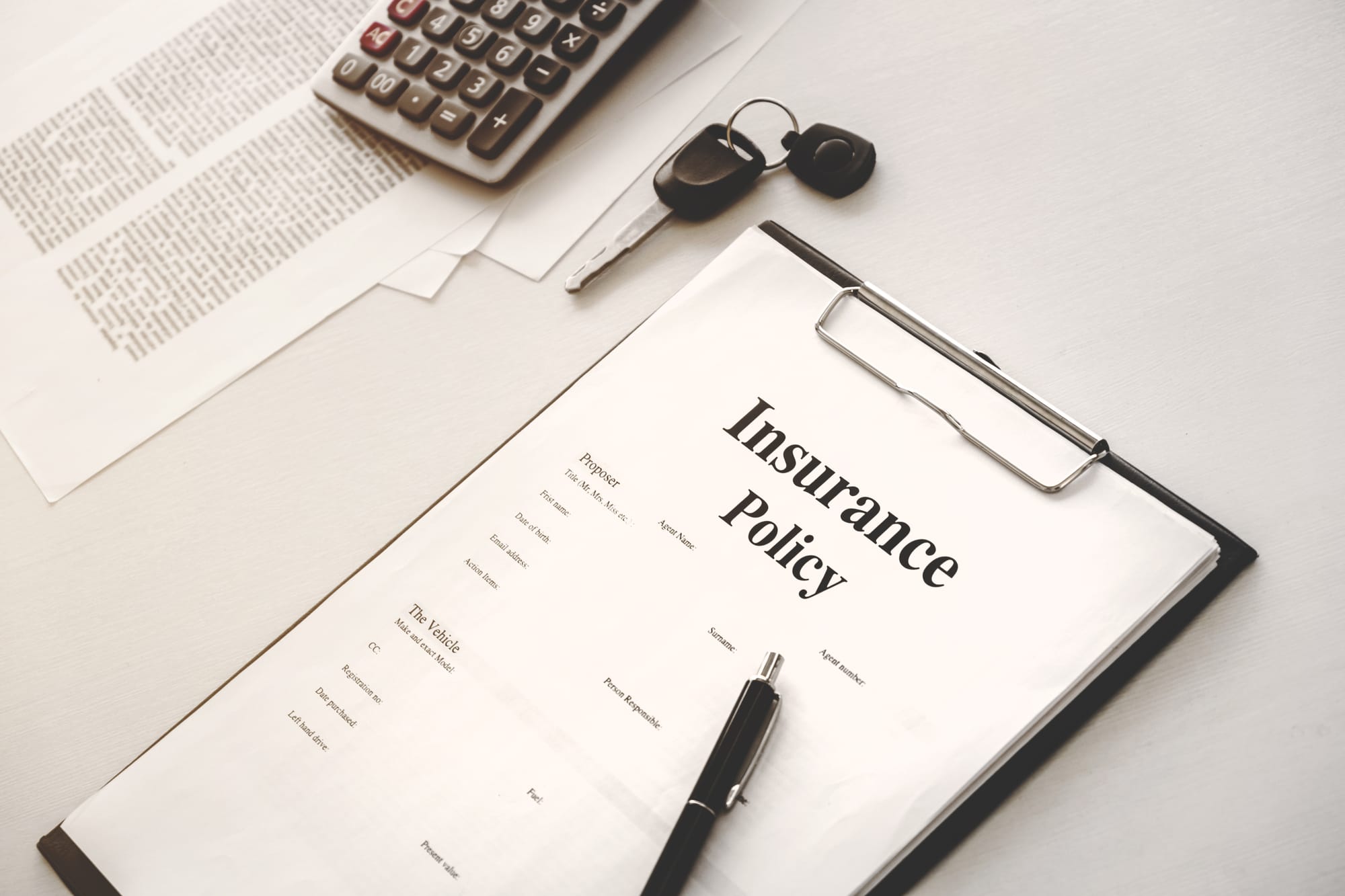 Insurance Cover Summary (PI & PL)