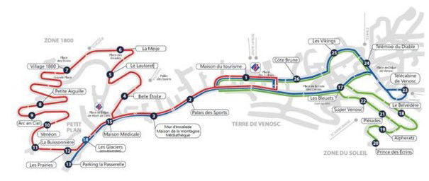 PLan des navettes