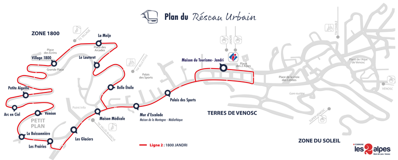 Pan des navettes Ligne 2 : 1800 JANDRI