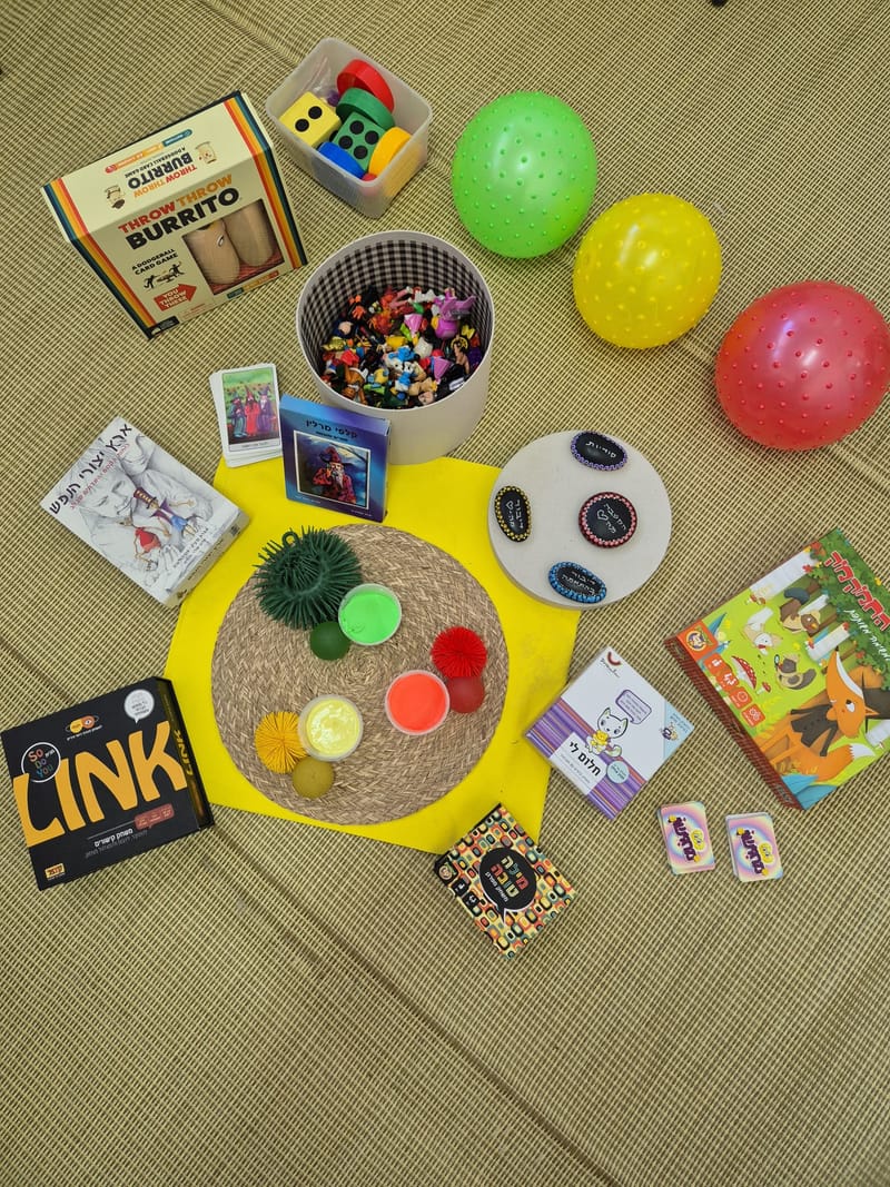 מפגשים מרגשים עם ילדים מפונים