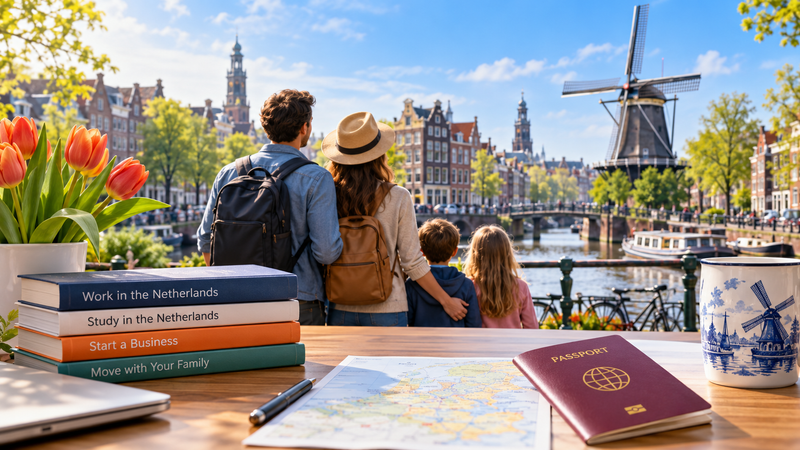 Moving to the Netherlands: Visas, Work Permits and Relocation Options