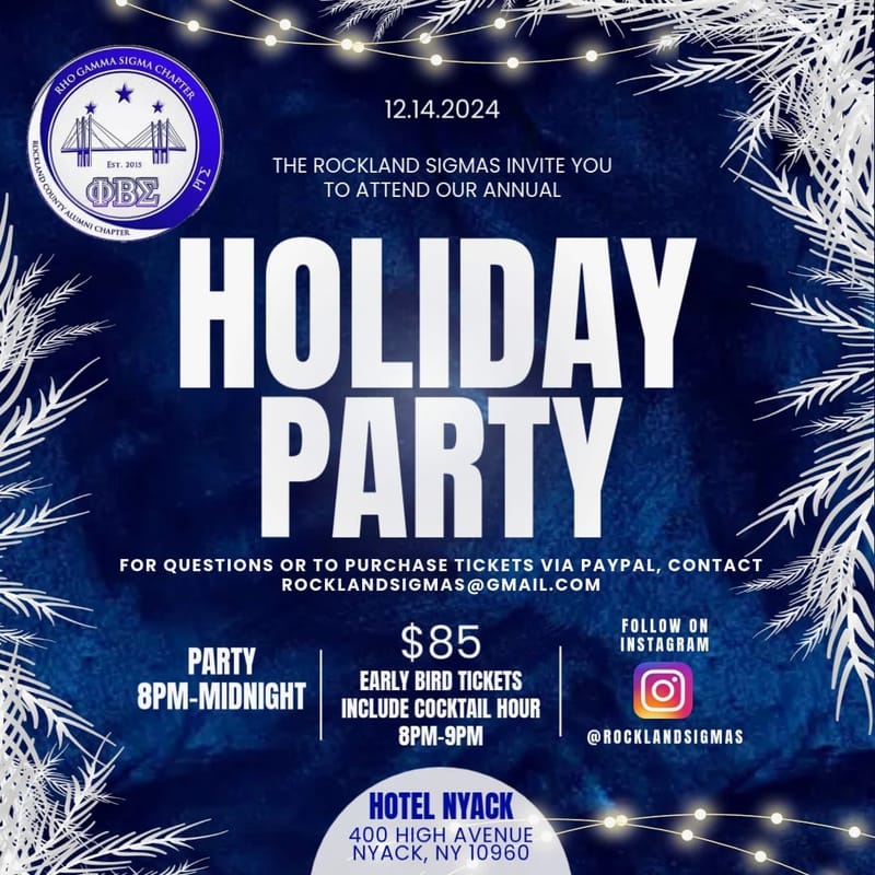 Rockland Sigma's Annual Holiday Party