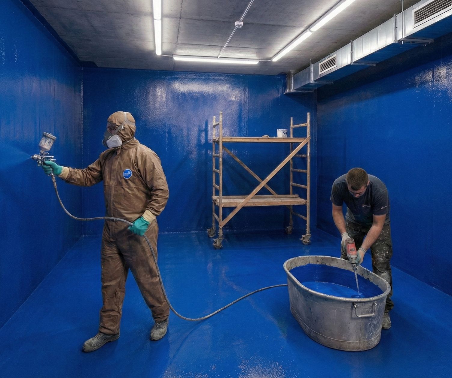 عزل خزانات المياه بالطائف