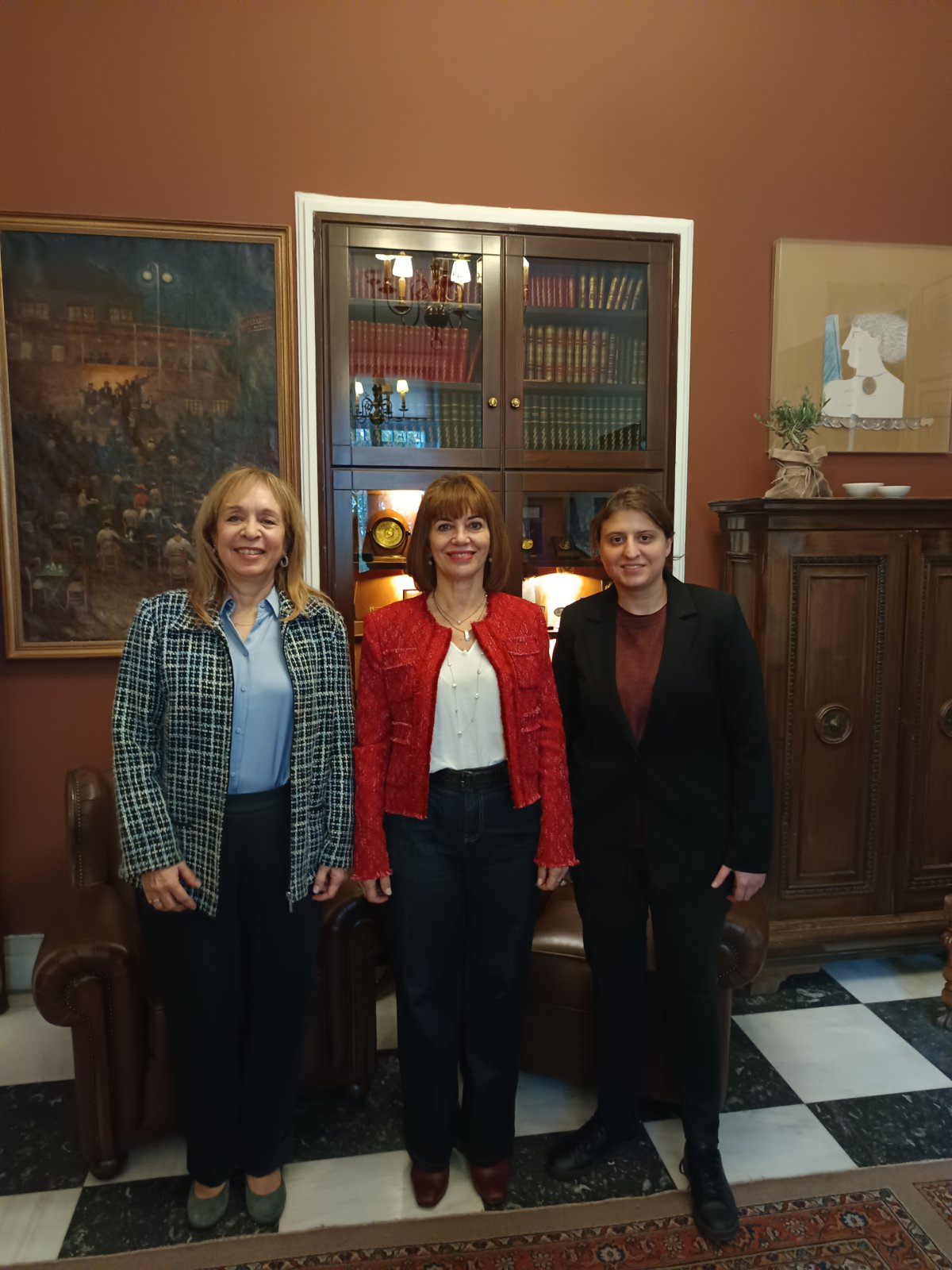 Συνάντηση του ΣΕΚ με την Πρύτανη του Παντείου Πανεπιστημίου