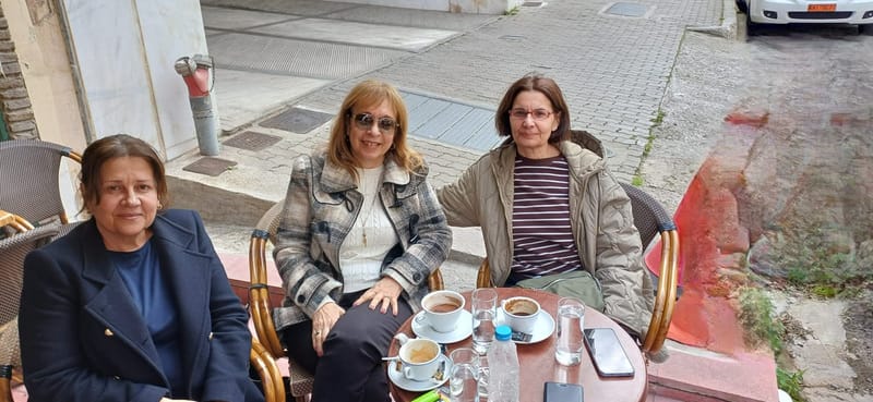 Συνάντηση με την Πρόεδρο του τμ.Κοινωνιολογία Παντείου.