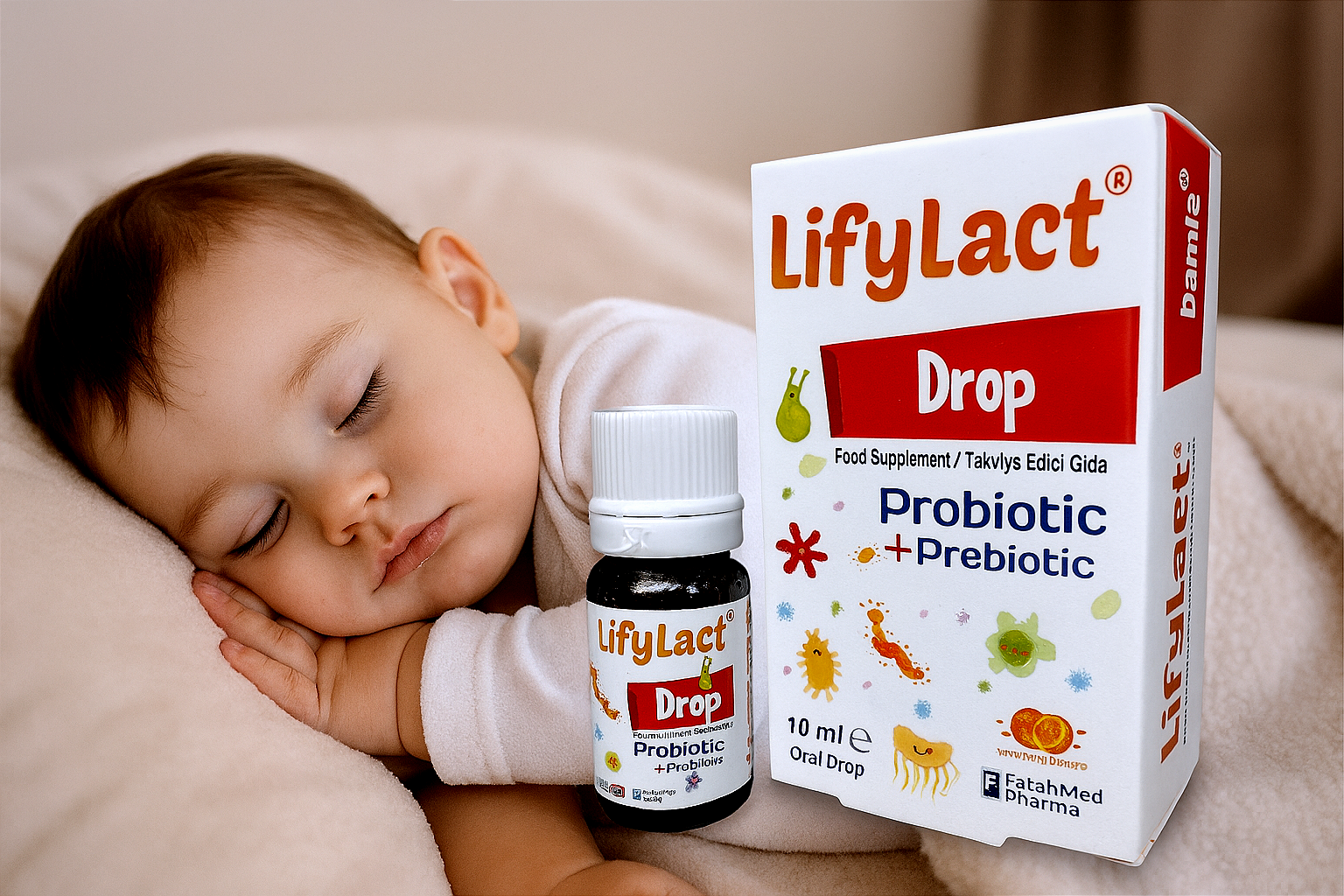lifylact® drop – bebekler i̇çin probiyotik + prebiyotik  | fatahmed