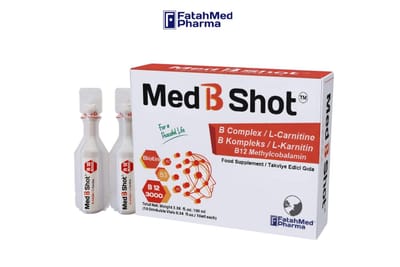 Med B Shot® – B12 + L-Karnitin ile Enerji Desteği