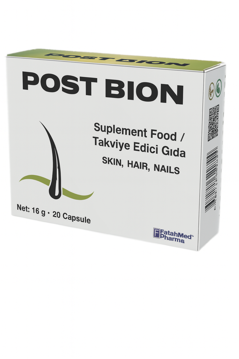 POSTBION® – Saç Dökülmesine Karşı Biotin + Panicum Miliaceum Formülü | FatahMed