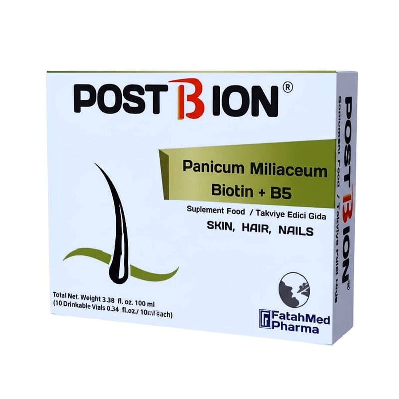 POSTBION® – Saç Dökülmesine Karşı Biotin + Panicum Miliaceum Formülü | FatahMed
