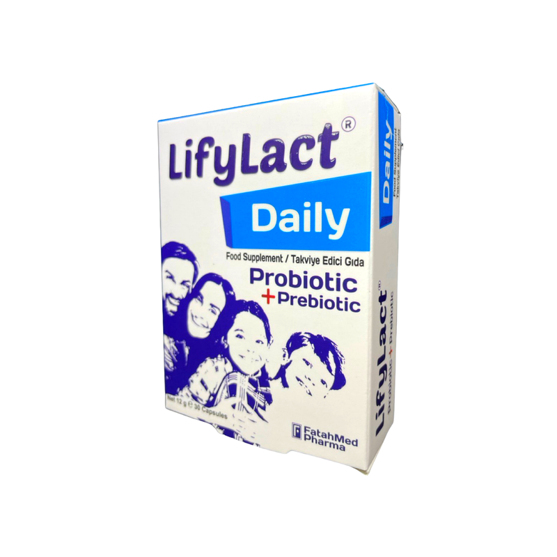 LifyLact® Daily   Günlük Probiyotik + Prebiyotik Takviyesi