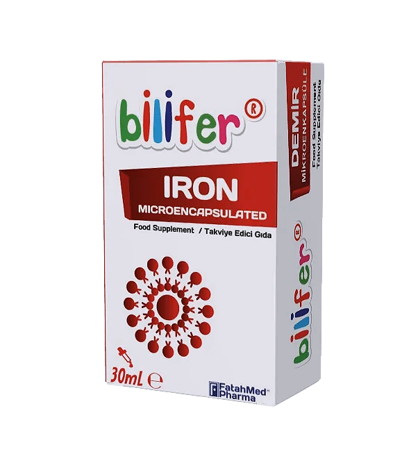 Bilifer – Çocuklar için nazik ve etkili demir damlası