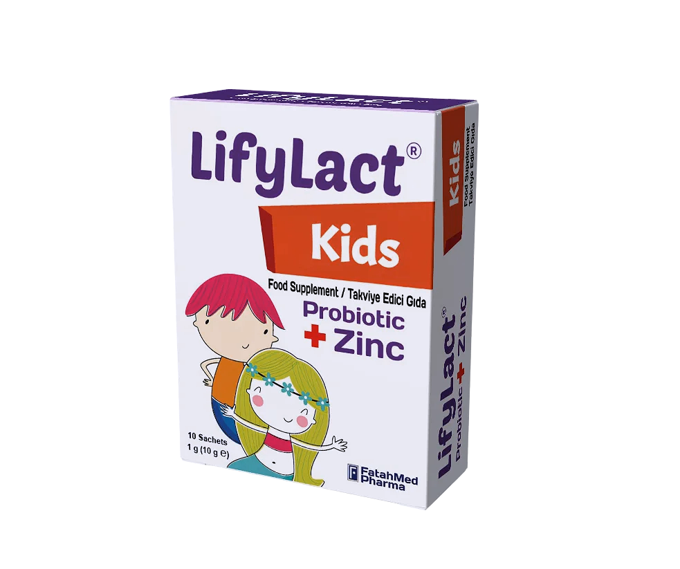 LifyLact Kids – Çocukların bağışıklığı için çinko içeren probiyotik