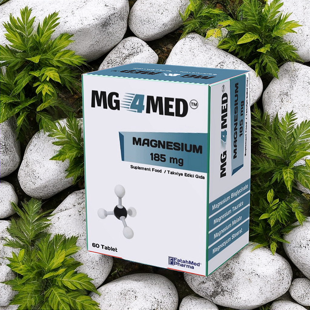 MG 4 Med – Kas ve sinir sağlığı için 4 magnezyum türü içeren takviye