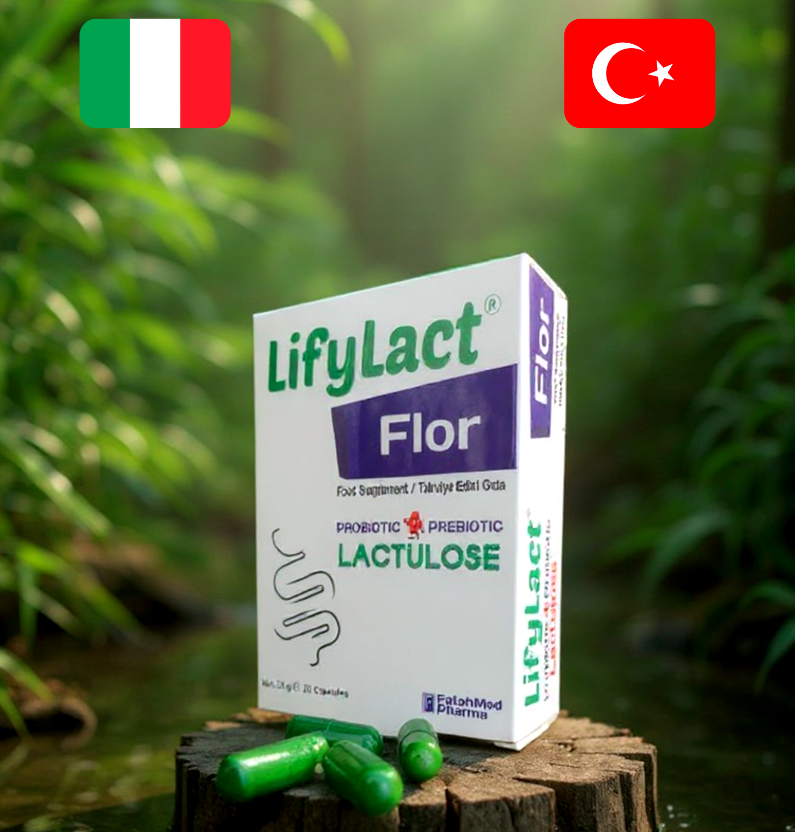 lifylact® flor – probiyotik + laktuloz | fatahmed