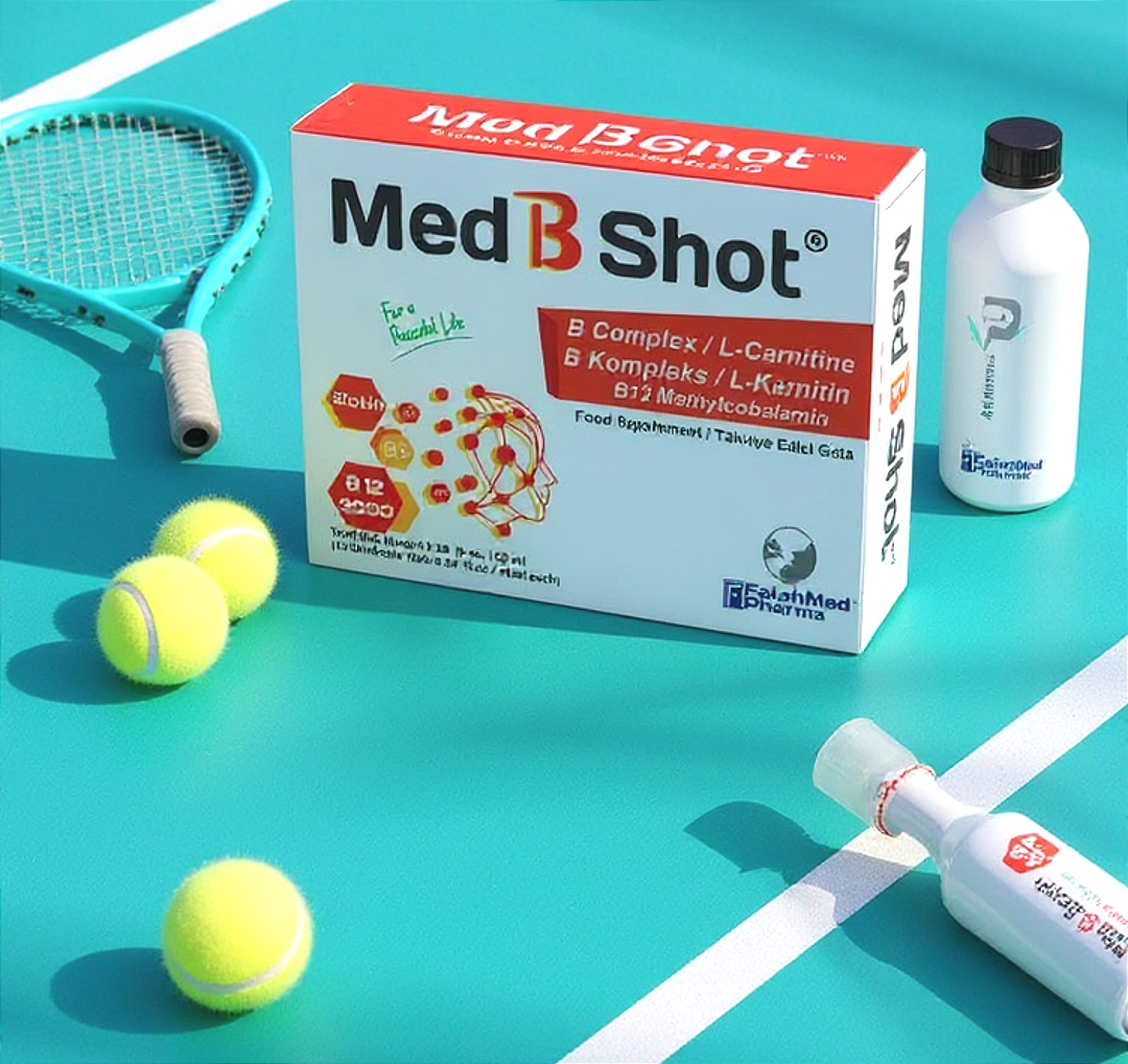med b shot® – b kompleksi + b12 (metilkobalamin) + l-karnitin| fatahmed