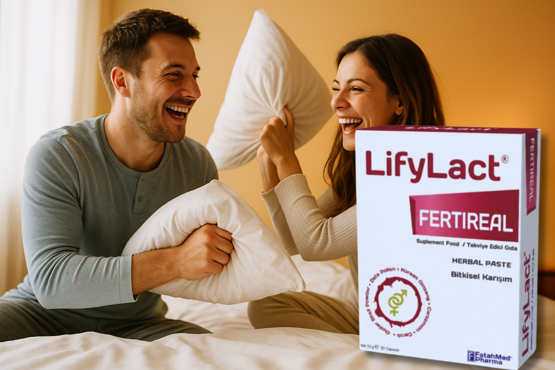 lifylact® fertireal – üreme sağlığını destekleyen dogal takviye | fatahmed pharma