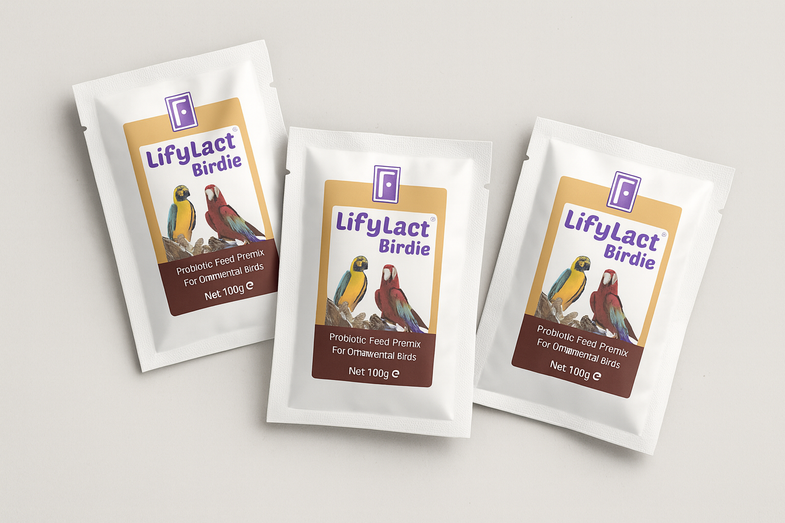 LifyLact Birdie Probiyotik ve Prebiyotik Takviyesi - Kafes Kuşları ve Süs Kuşları İçin Sindirim Desteği