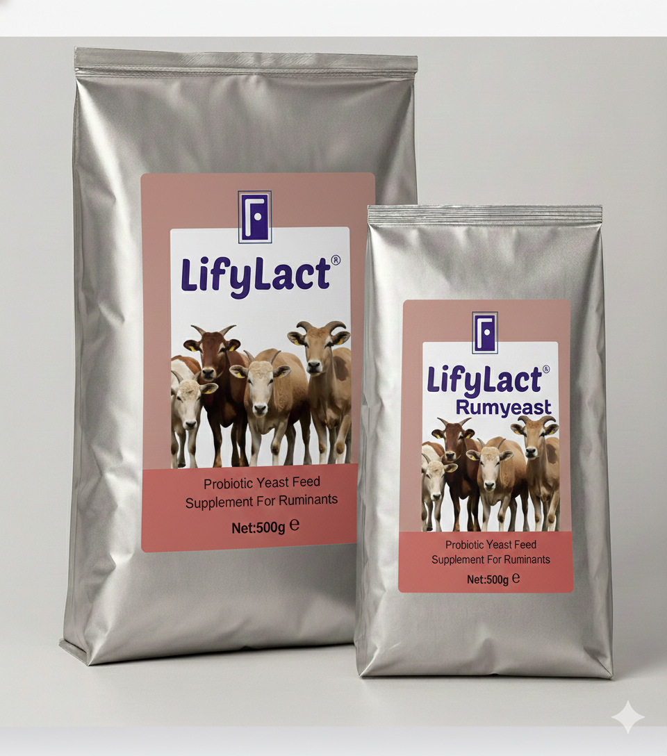 LifyLact Rumyeast Canlı Maya ve Probiyotik Takviyesi - Ruminantlar İçin Sindirim ve İşkembe Desteği