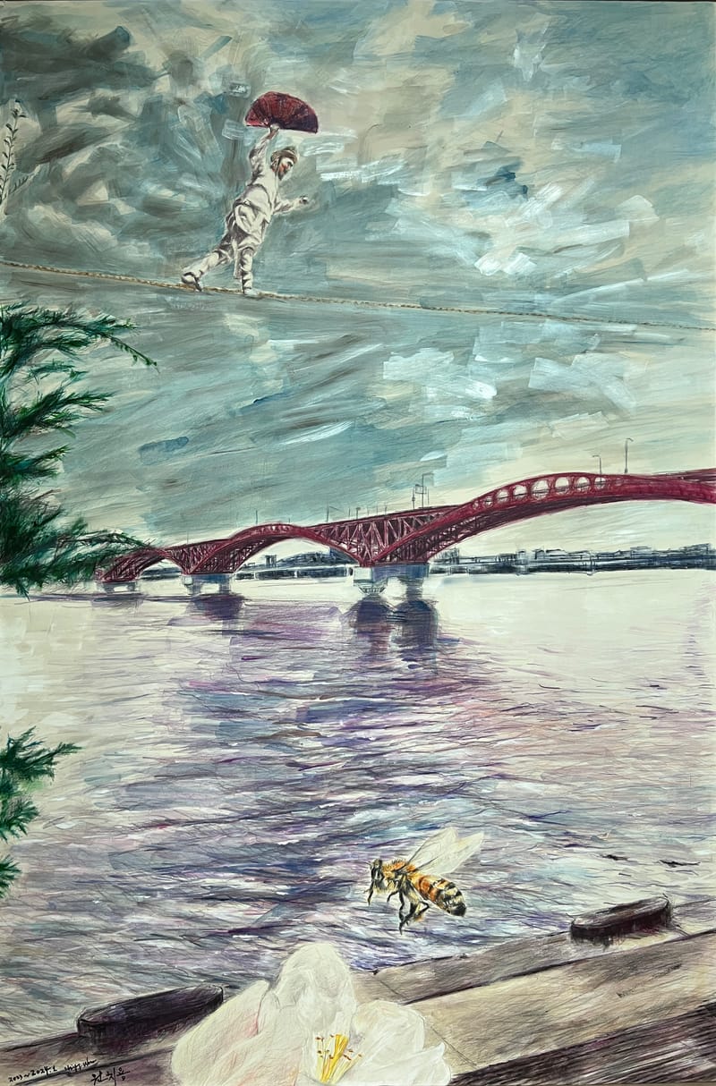 원치용_성산대교 1_97x145.5x3_2024 ChiYongWON_Seongsan bridge1_97x145.5x3_2024