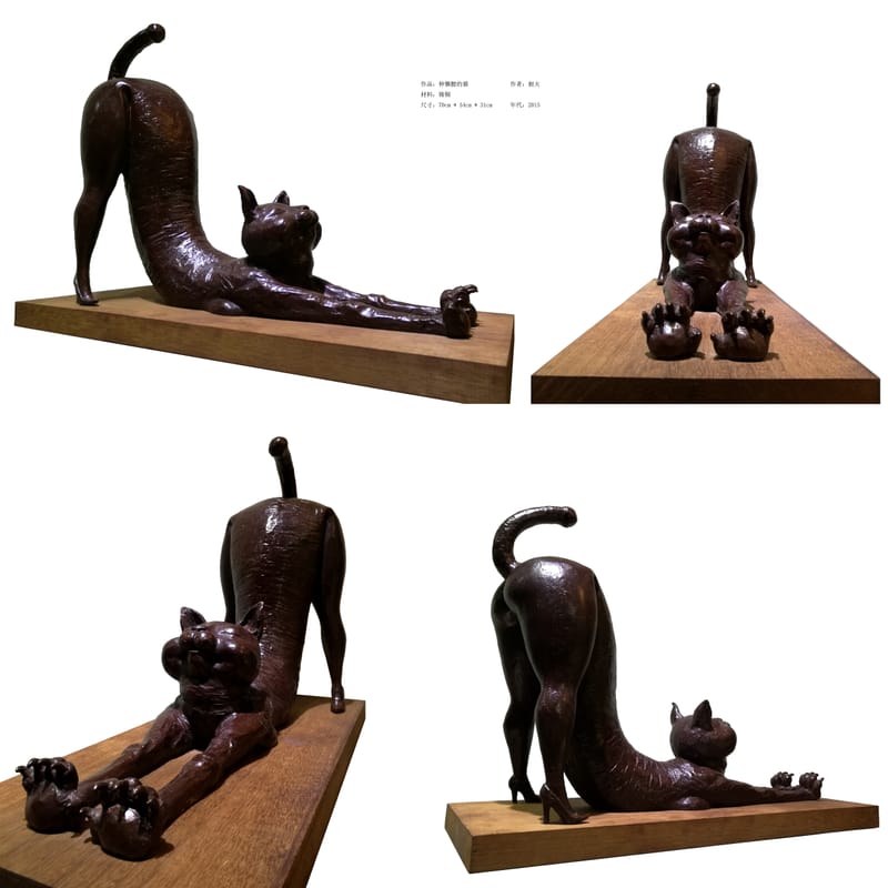 伸懒腰的猫 JEFFZHANG