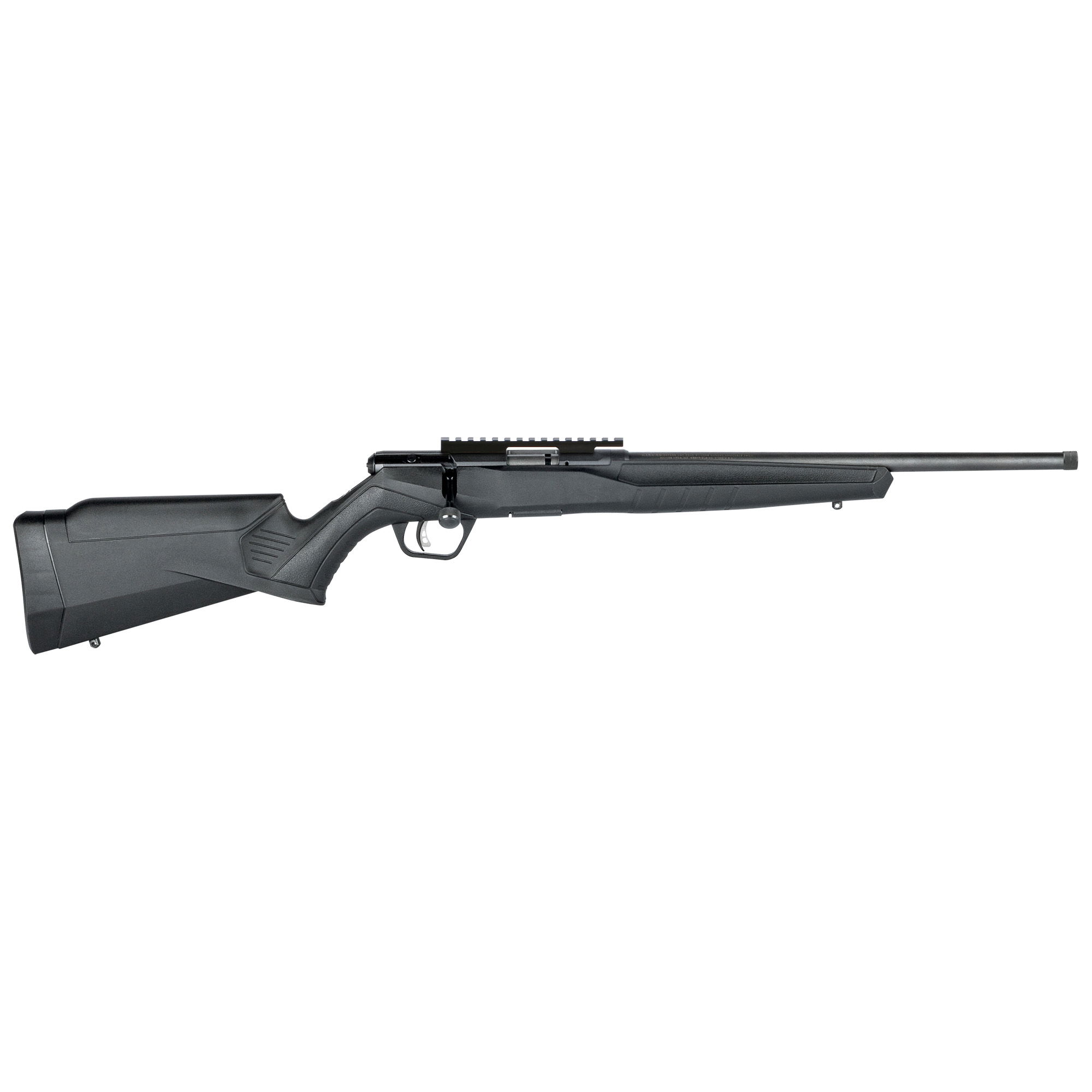 $409.00 cash price. Savage Arms, B22, Bolt, 22LR, 16.25", Black, Synthetic, Right Hand, Button-Rifled, 10 Rounds, 1 Rotary Magazine, AccuTrigger