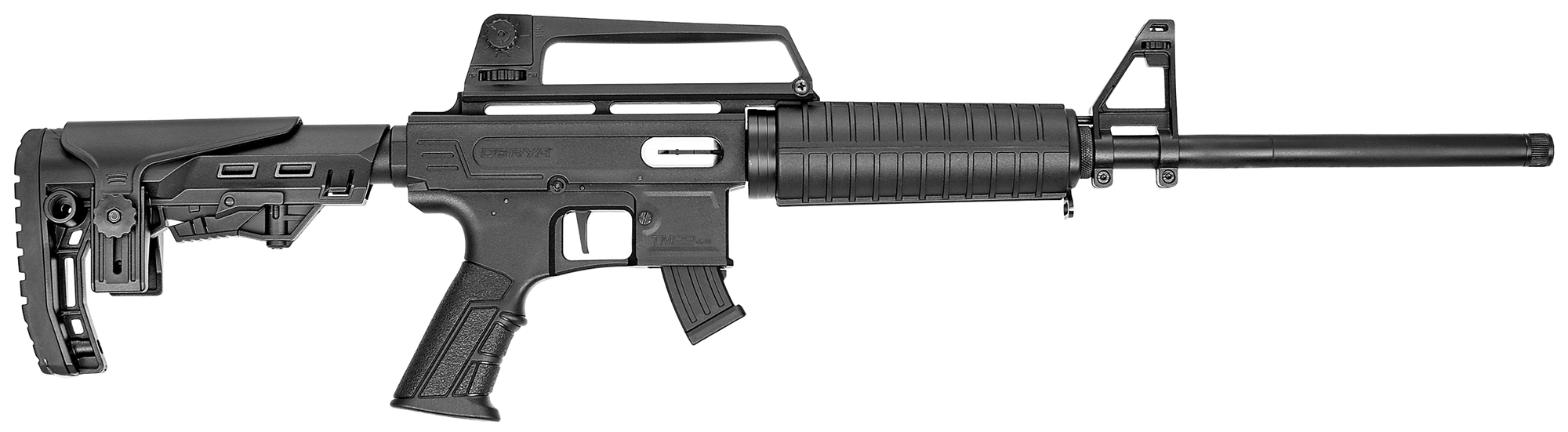 $249.00 cash price. RIA TM22.FEAT.18 TM22 Feather 22 LR 10+1 18" Black Threaded Barrel, Black Anodized Aluminum Receiver w/Picatinny Rail, Black Adjustable Polymer Stock, Black Polymer Grip