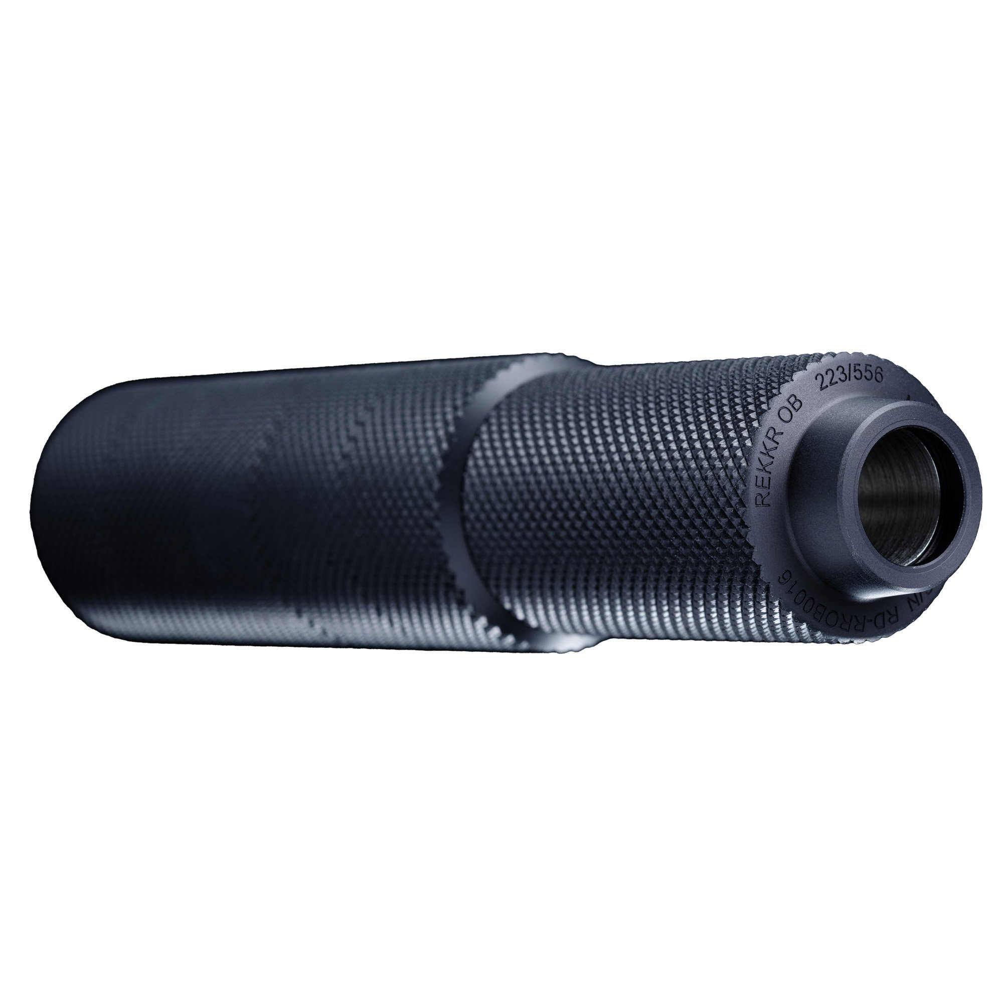 $299.95 cash price. Sonicore, Rekkr OB (Over-Barrel), Suppressor, 30 Caliber, 8.37" Length, 1.77" Diameter, Stainless Steel Construction, Anodized Finish, Black, 14.8oz