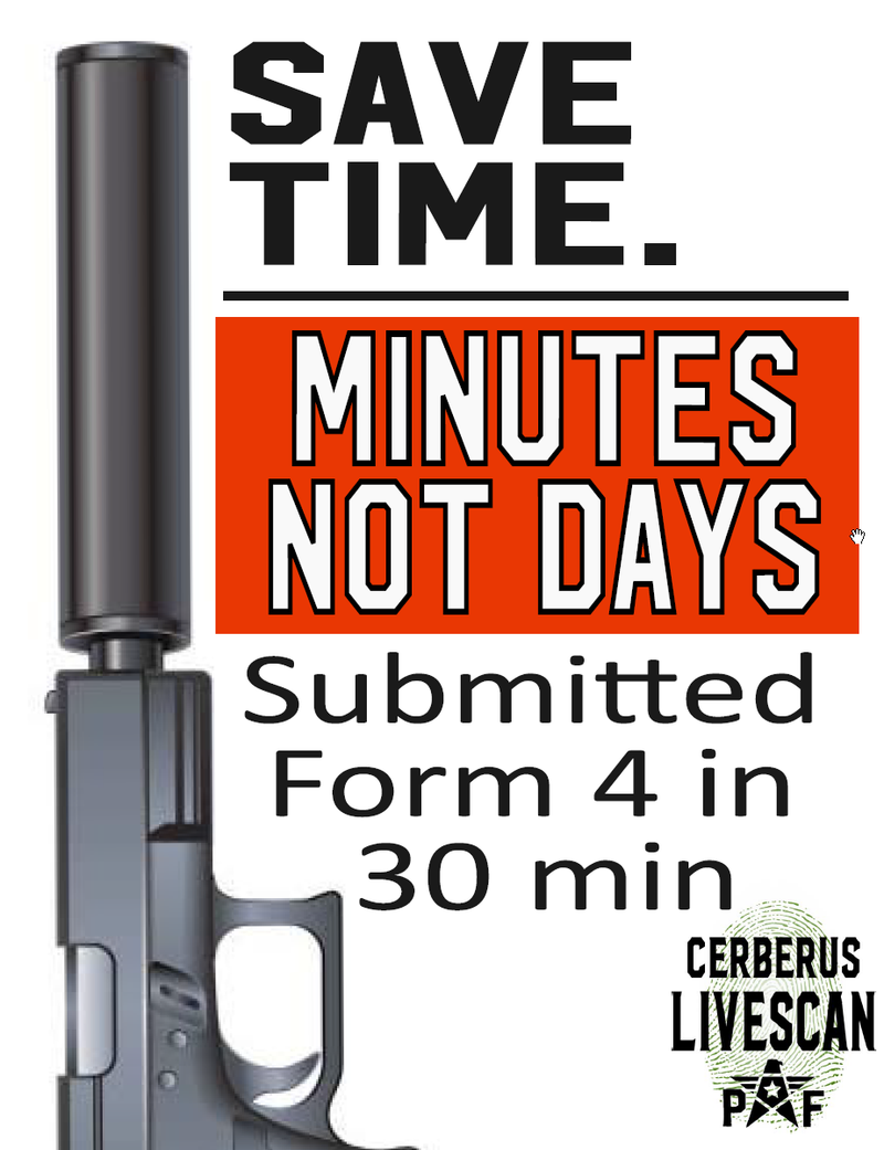 Silencers and NFA items.